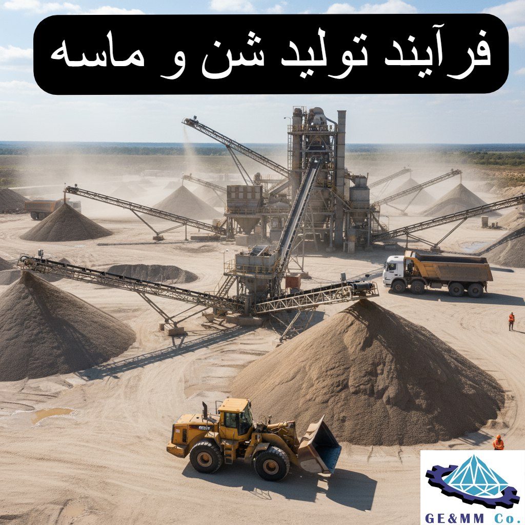 آشنایی کامل با فرآیند تولید شن و ماسه