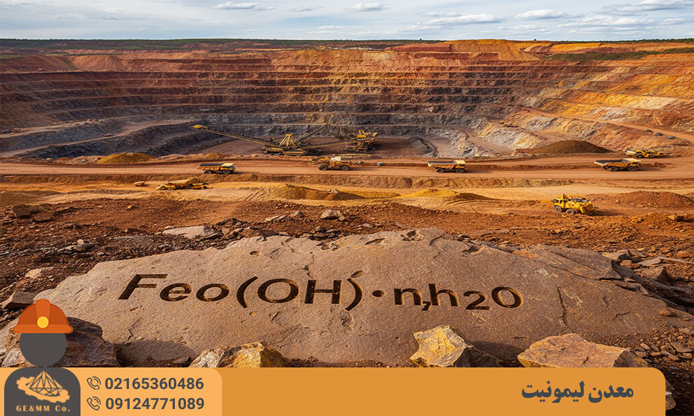 معرفی معدن لیمونیت و نحوه کشف معدن لیمونیت