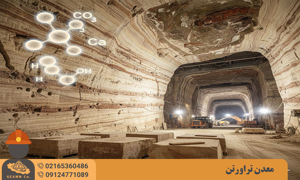 معرفی معدن تراورتن و نحوه کشف معدن تراورتن معرفی معدن تراورتن و نحوه کشف معدن تراورتن